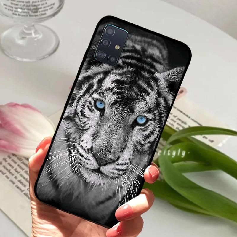 Case For Samsung A71 4G 5G Soft Silicone TPU Phone Back Cover For Samsung Galaxy A Quantum Cases A716N Shockproof Bumper Fundas