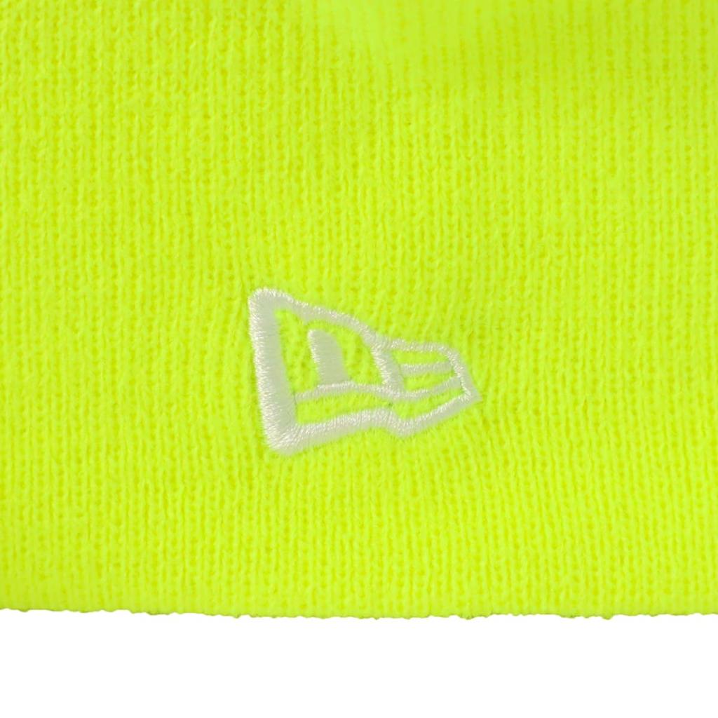 New Era Basic Beanie Knit Neon FREE BASIC BEANIE Hat, Yellow,