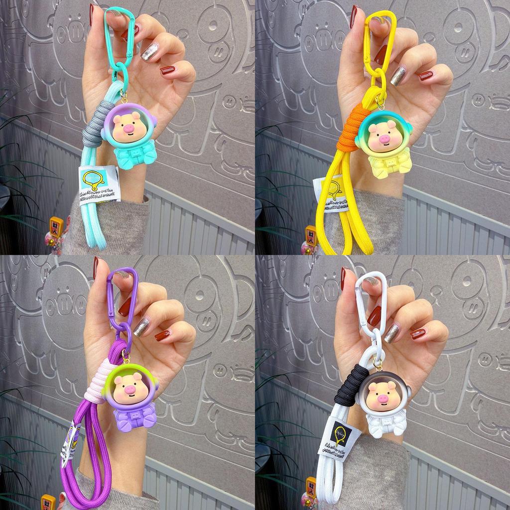 Space Pig Resin Keychain With Cute Design For Gifts And Travel Souvenirs