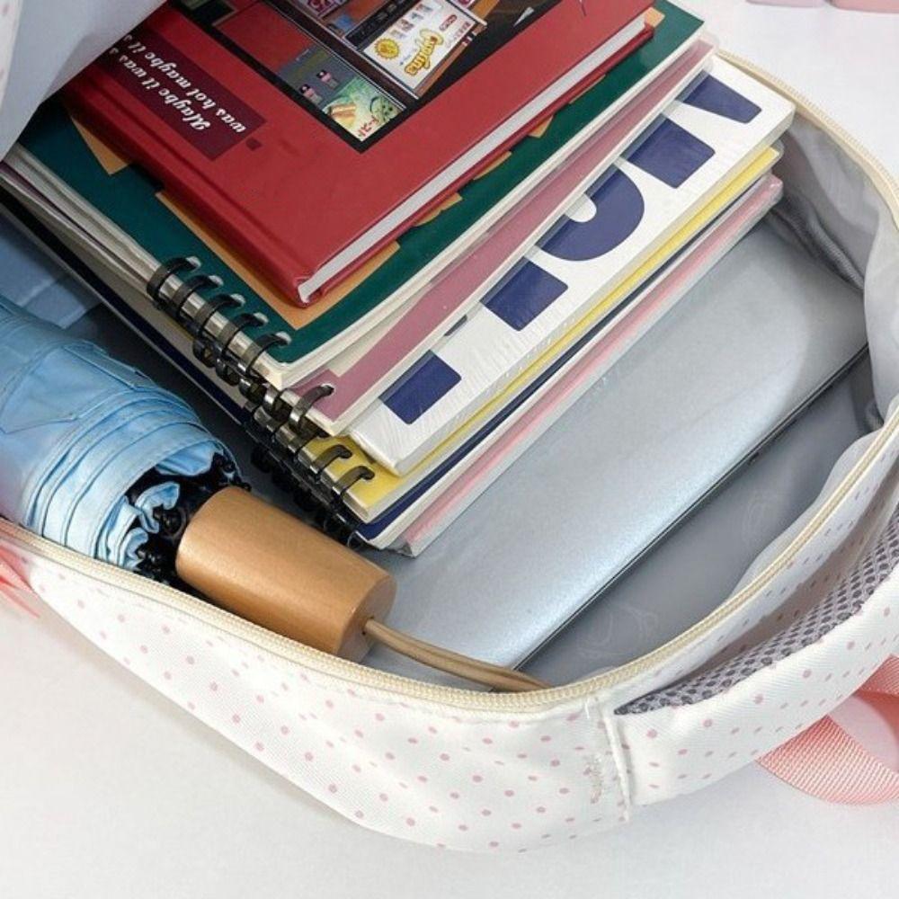 Kitten School Backpack Preppy Style Students School Bag Laptop Bag Cartoon Cat Backpack School