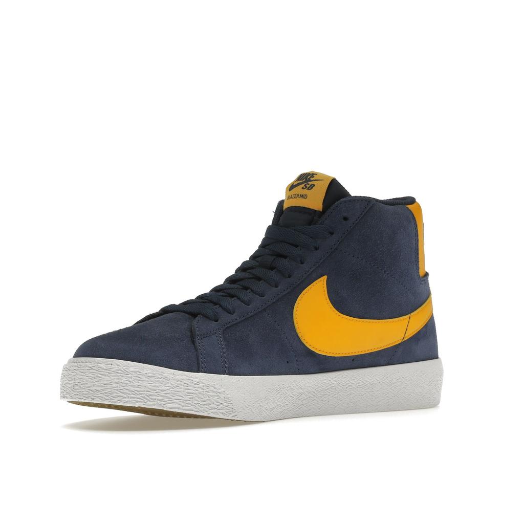 Nike Zoom Blazer Mid SB Michigan Unisex Sneakers Blue Navy White 864349-402