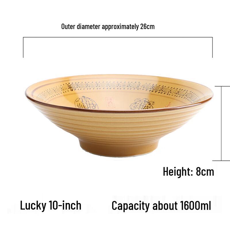 

Chinese Blue & White Porcelain Noodle Bowl