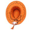 One Piece Fire Fist Aston Western Cowboy Hat Stage Performance Props Casual Sun Hat Beach Hat Men