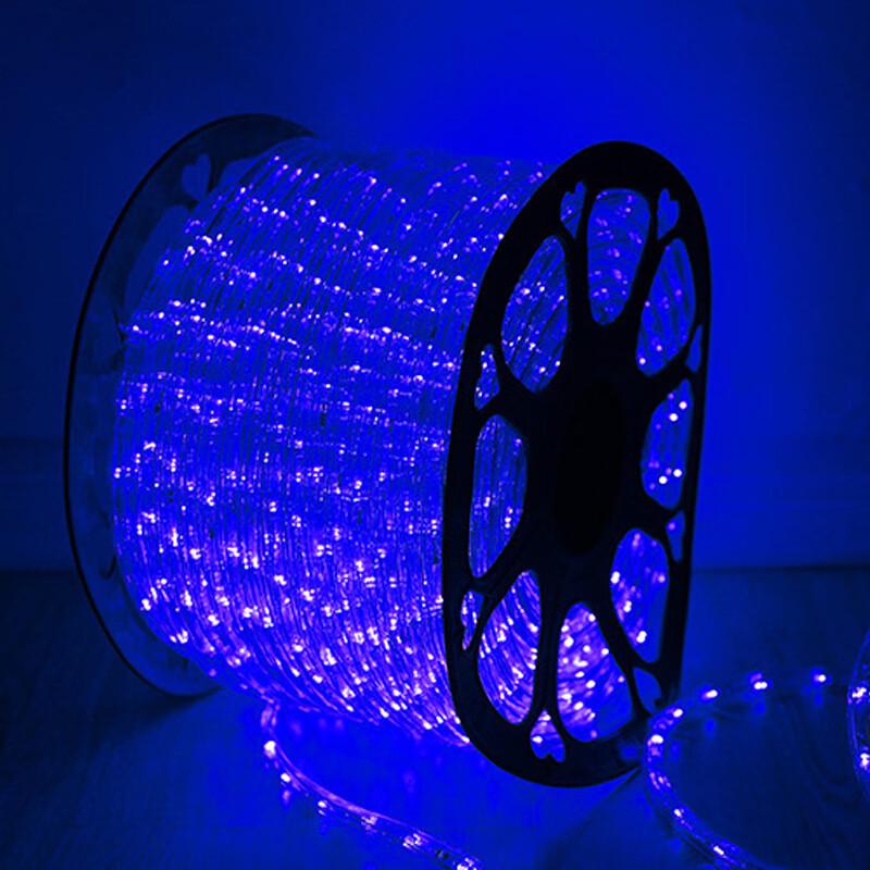 LED Outdoor Rainbow Tube String Lights