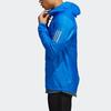 Adidas Response Jacket Windproof Breathable Hooded Long Sleeve Sun Protection Unisex Jacket Blue FM6919