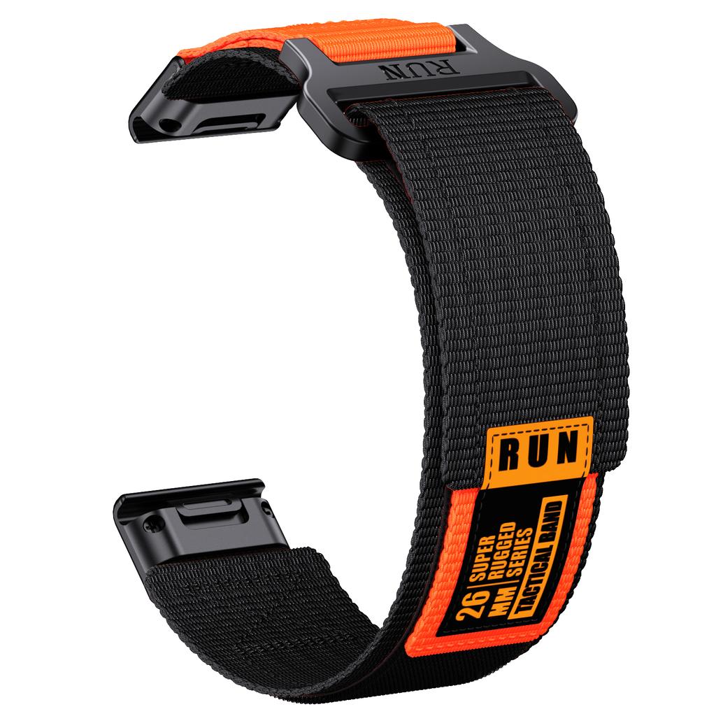 Runcool 22mm 26mm Wide Garmin Fenix 7 7X Pro 6 6X 5 5X Plus QuickFit Strap Instinctive 2 Replacement Bracelet