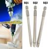 3pcs Square Driver Bit 100mm SQ1/SQ2/SQ3 Square Head Electric Screwdriver Head Screw Driver Bits For Electric Screwdriver Tools