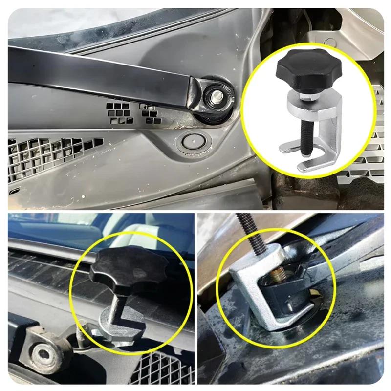 Car Windshield Wiper Puller Adjustable Windshield Wiper Arm Removal Repair Tool Glass Mechanics Puller Kit Automotive Tools