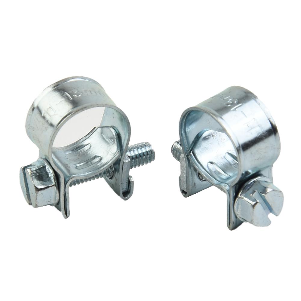 10pcs 11-13mm/13-15mm Hose Clips Mini Clip Carbon Steel Diesel