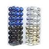 24PCS 11 Colors Christmas Ball Set Plastic Xmas Baubles High-quality Christmas Tree Balls  Home