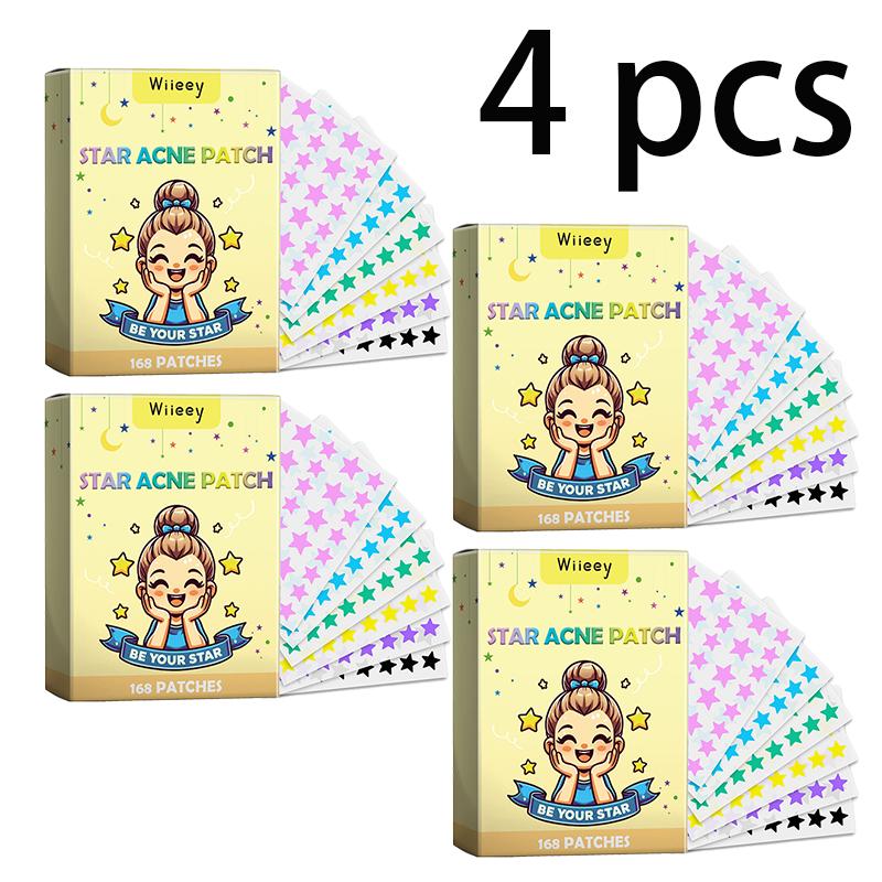 WIIEEY Star Pimple Patch Fade Down Pimple Pimple Marks Clean Face Closed Acne Portable Cartoon Pimple Patch