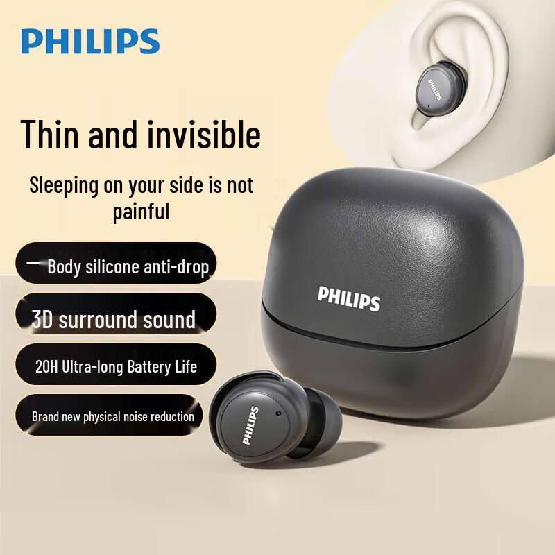 Prawdziwie bezprzewodowe słuchawki douszne Philips TAT2320