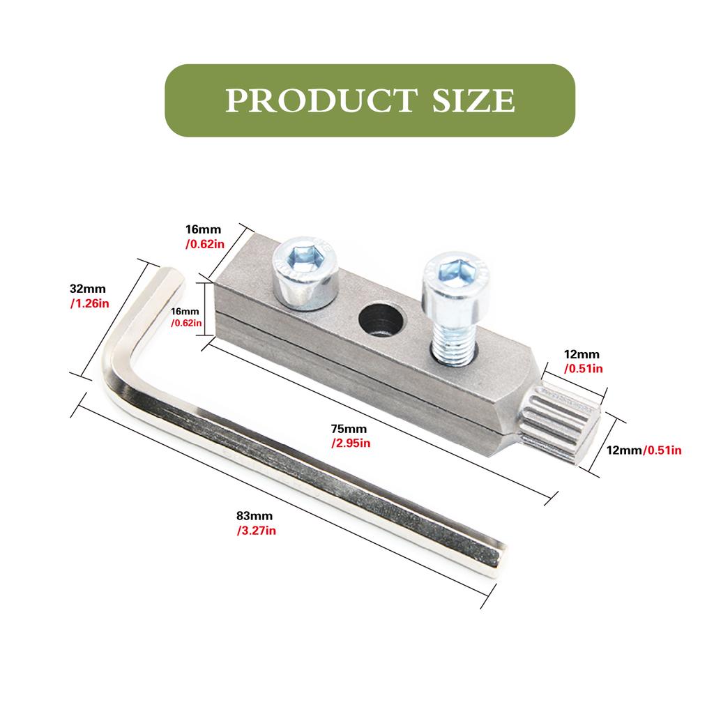 4/6 point faucet angle valve wire extractor water pipe breakage broken wire slide tooth broken end removal tool accessory set