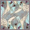 New Oil Painting Floral Print Women Silk Scarf Large Square Scarves Female Bandana Fashion Ladies Hijab Kerchief Scarves