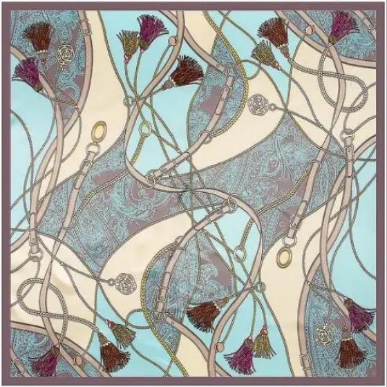 New Oil Painting Floral Print Women Silk Scarf Large Square Scarves Female Bandana Fashion Ladies Hijab Kerchief Scarves