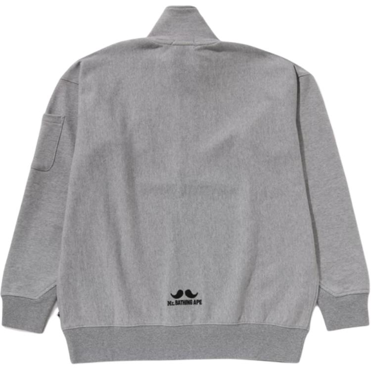 Bape Half Zip Pull Over I Sweatshirt MRBSWM303131O