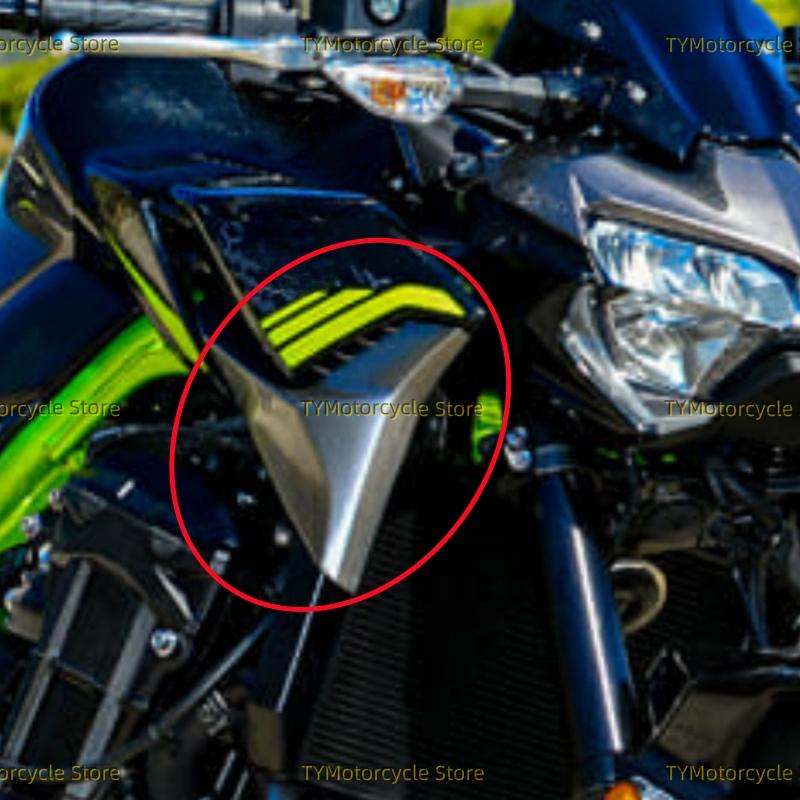 Motorcycle Radiator Front Gas Tank Side Trim Insert Cover Panel Fairing Cowl Fit for Kawasaki Z900 Z 900 2020 2021 2022-2024