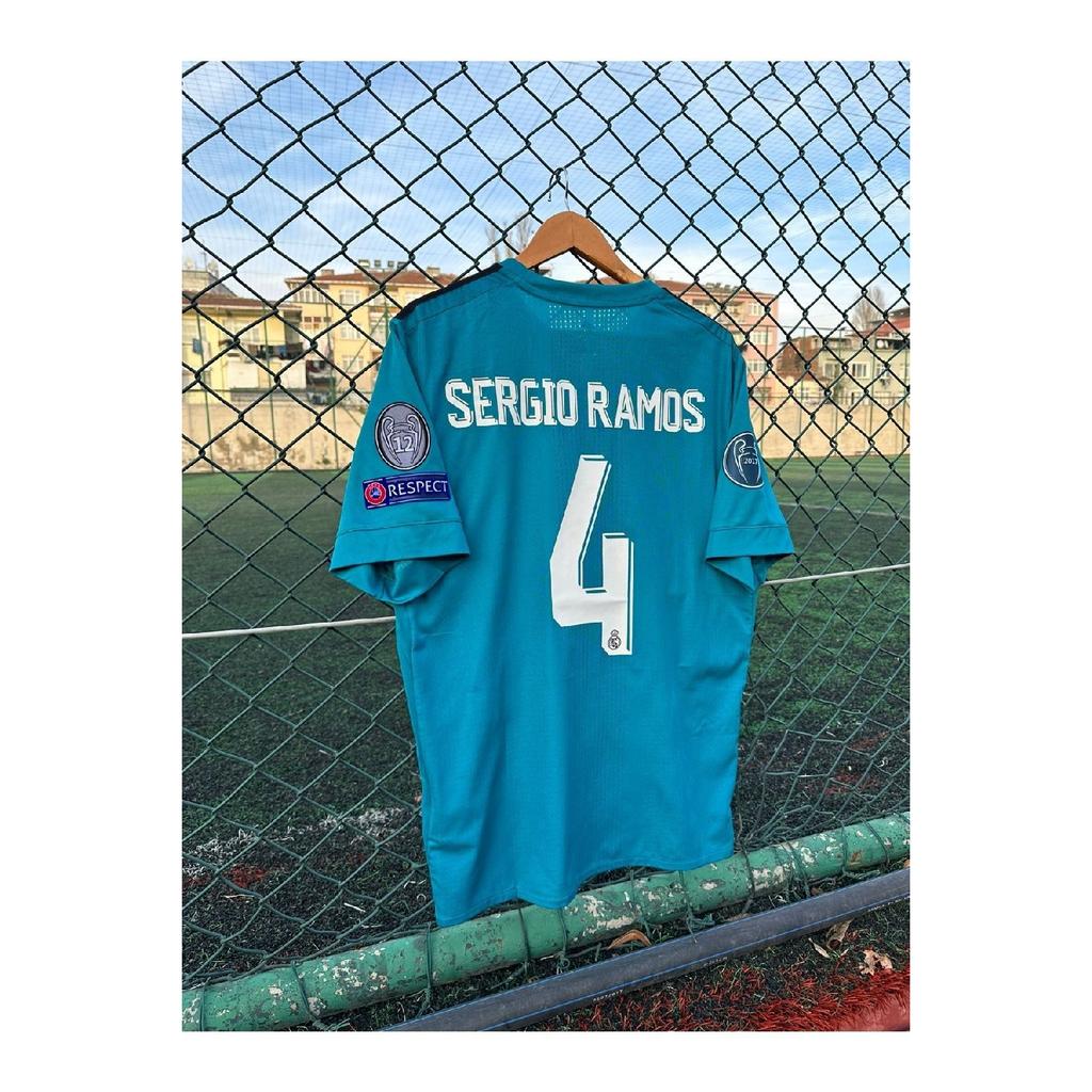 Real Madrid Maillot Extérieur 2017/18 SERGIO RAMOS 4