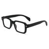 New Square Plastic Glasses Frame Fashion Men Eyeglasses Women Optical Clear Lens Transparent Spectacles Eyewear Frame