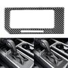 Carbon Fiber Gear Shift Panel Trim Cover Accessories For Ford F-150 2015-