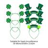 Patricks Day Irish Festival Body Sticker Bracelet Necklace Carnival Custume Set