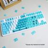 Teclas de Teclado Mecánico de Dos Tonos Translúcidas Translúcidas Escarchadas de Alta Transparencia