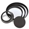 2pcs Non-Stick Chrysanthemum Pie Pan & Brush Pizza Pie Shaping Mold Home Kitchen Restaurant Baking Tool for Party Festival XJM