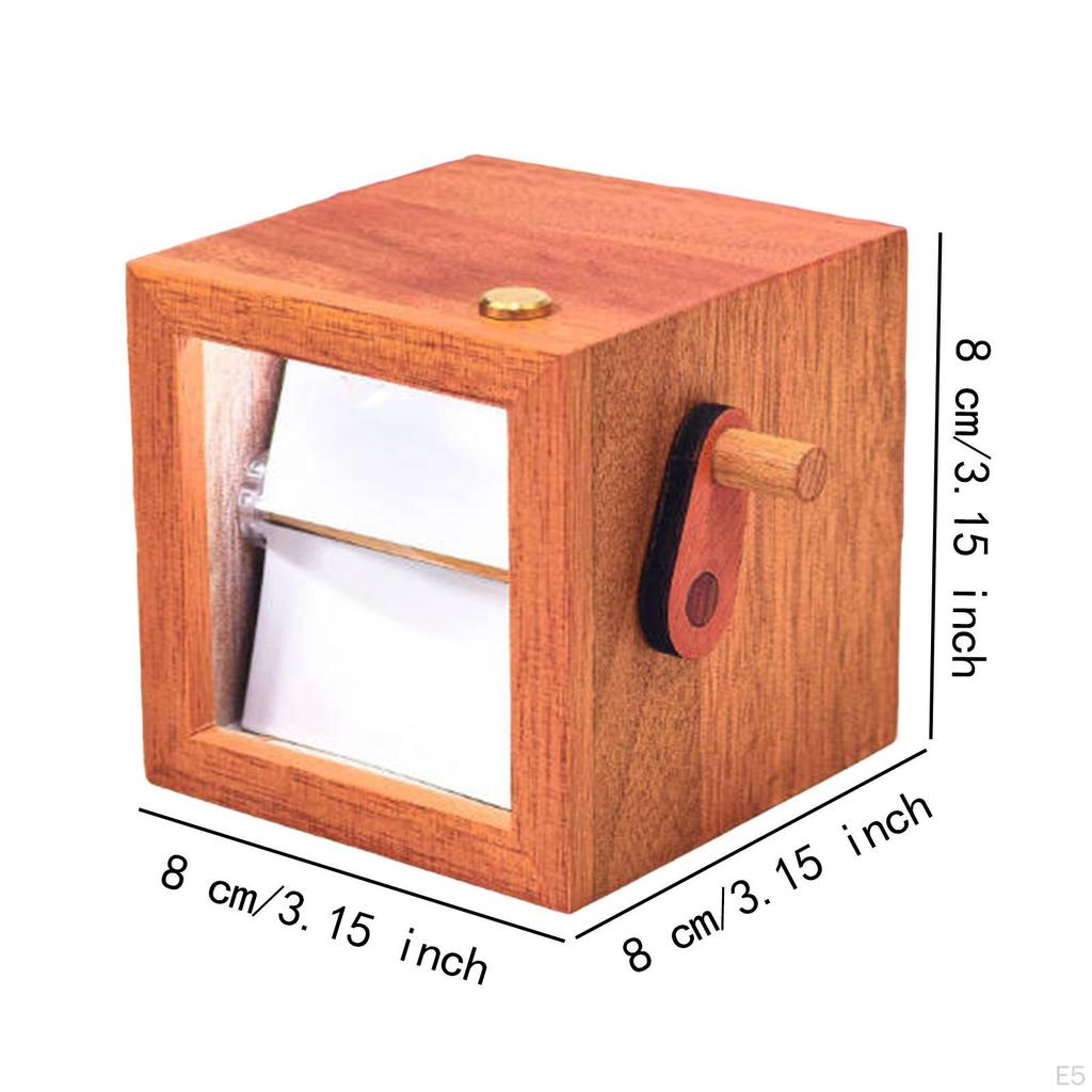Photo Flip Book Frame Display Box Animation Machine Table Decor Ornament Album Hand Motion for