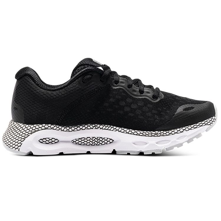 Under Armour Hovr Infinite 3 Athletic Lace-Up Mesh Low-Top Training Running Shoes Women sneaker Black 3025217-001