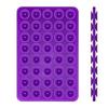 Available Silicone Phone Holder, 24-Piece Set with Square Suction Cups, Single-Sided Adhesive, 6.8g Each
