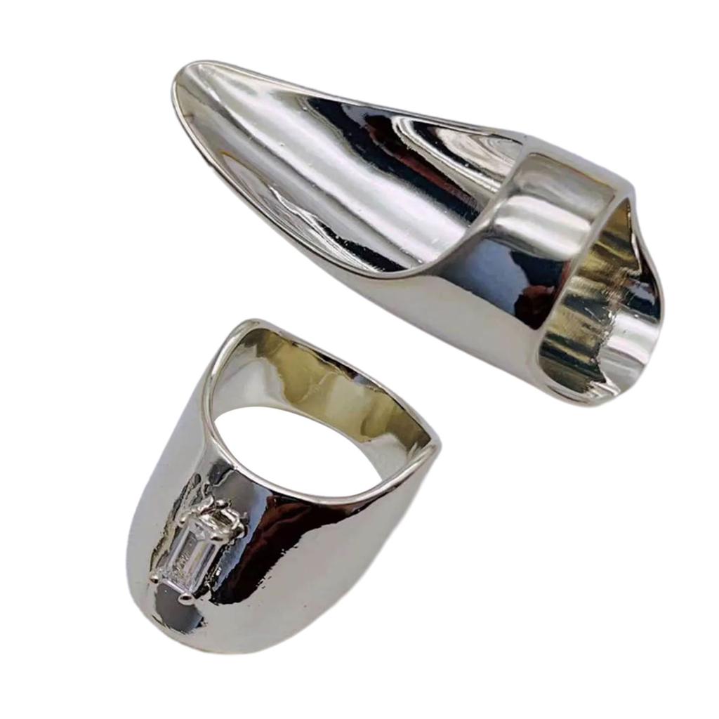 Korean Crystal Rings for Women Fashionable Inlaid Finger Rings Unique Engagement Wedding Knuckle Rings Jewelry Gift