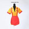 2 Broke Girls Cosplay Fast Food Uniform - Halloween and Role-Playing Costume