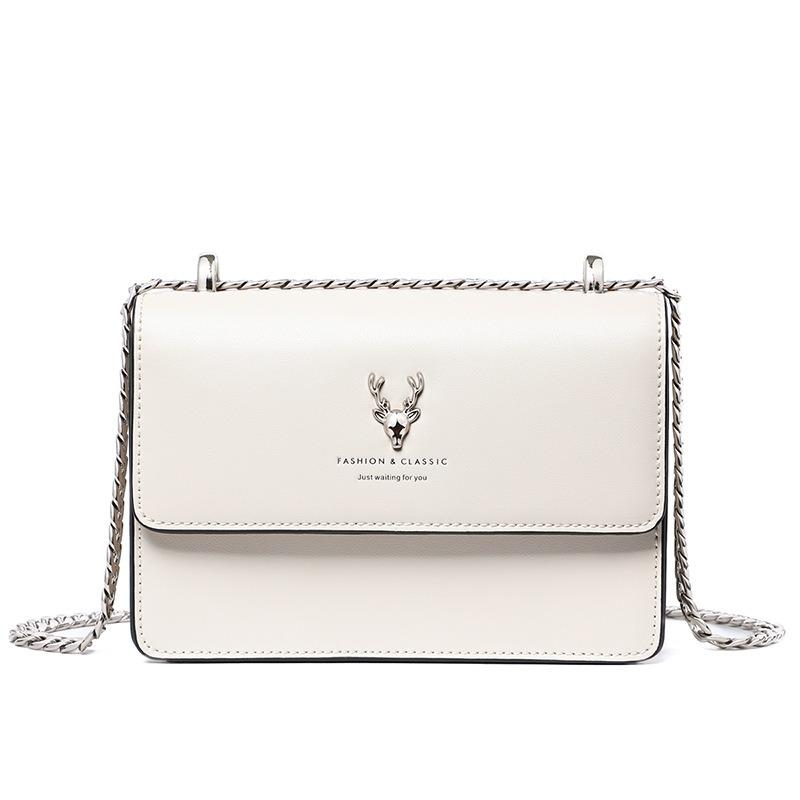 Bag Women's New Autumn and Winter Women's Bag Chain Bag Crossbody Bag Fashion Shoulder Bag Niche Design Square Bag