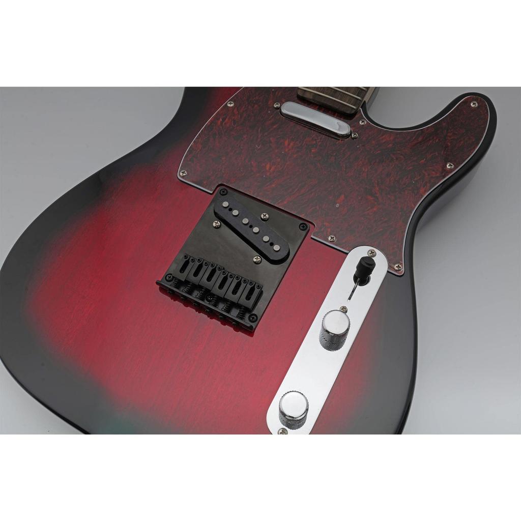 Musiclily Pro 10.8mm Telecaster Bridge with 6-Way Saddles for TL Electric Guitars, Black