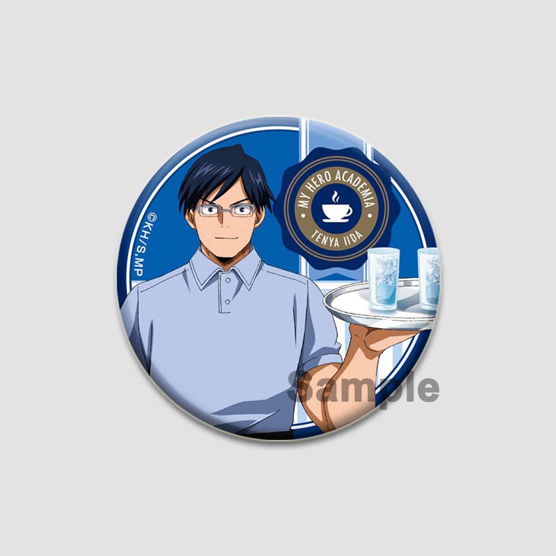 32/44/58MM Personaj Anime All Might Midoriya Izuku Todoroki Shoto Bakugou Katsuki Insignă drăguță de desene animate Broșe din tablă lucrate manual Cadouri