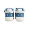 MLB Chunky Liner Canvas Leder Dick gefüttert Denim Buchstabe Bequem Täglich Niedriger Schaft Freizeitschuhe Unisex Sneaker Tiefblau 7ASXCD23N-43BLD