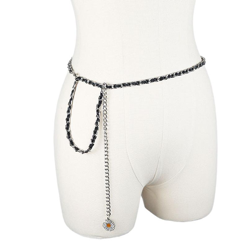 Butterfly Waist Chain Ladies Belt Women'S Decorative Dress Waist With Jk Skirt Pant Chain Slip Skirt