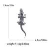 Broche Crocodile Strass pour Hommes Broches Poisson Broches à Revers Crocodiles Fête de Banquet Sac à Dos Cadeaux Accessoires de Bijoux