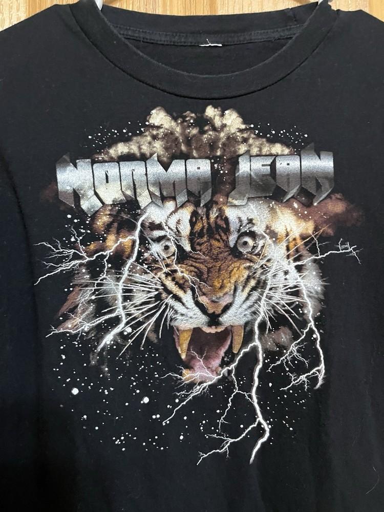 Norma Jean Tiger Lightning Tshirt Size S to 5XL NZL341 Unisex T-Shirt L