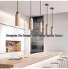 Nordic Wabi-Sabi Yellow Cave Stone Pendant for Restaurant or Bedroom Lighting
