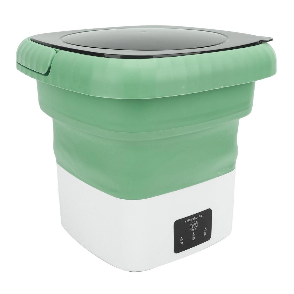Folding Washing Machine 9L Lightweight Portable   Washer for Underwear Socks Infant Clothes for Travel Dorm