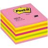 Post-it® Note Cube - Post-it - 76x76mm - 450 Sheets - Neon Pink