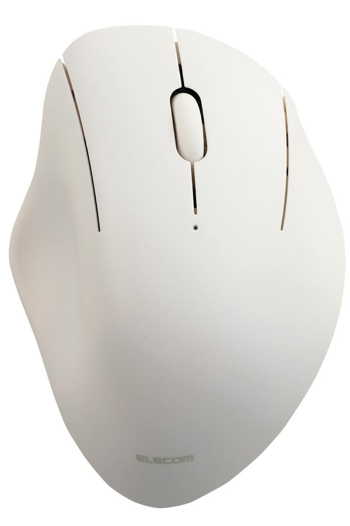 ELECOM Wireless Mouse SHELLPHA Quiet 3 Button Bluetooth Wireless Compatible To 3 M Size White 2.4GHz Multi-pairing (up Devices) M-SH10MBSKWH