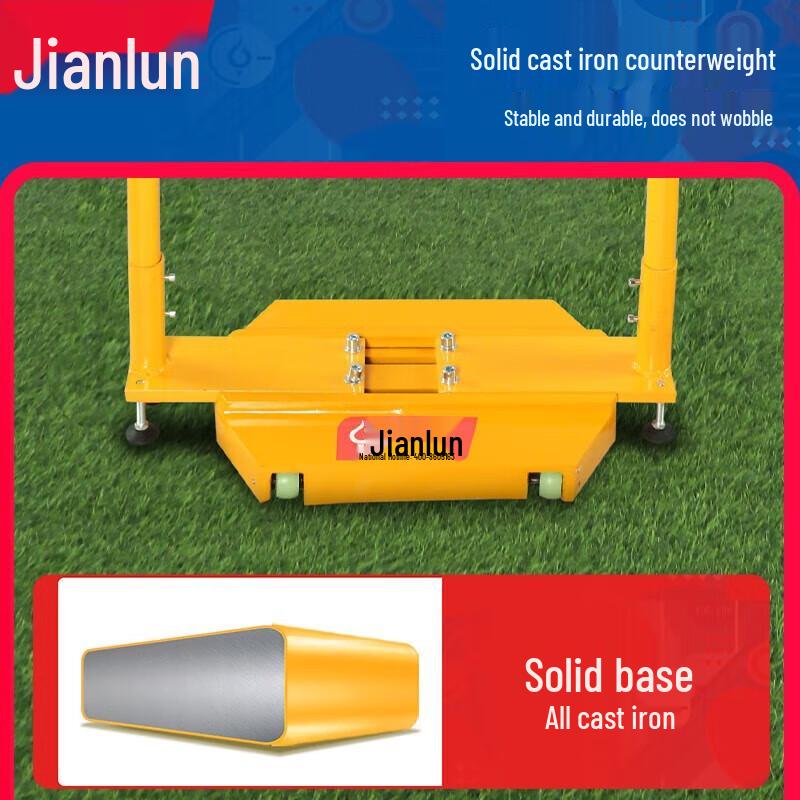 JEEANLEAN Portable Ret Retractable Badminton Net Stand Set