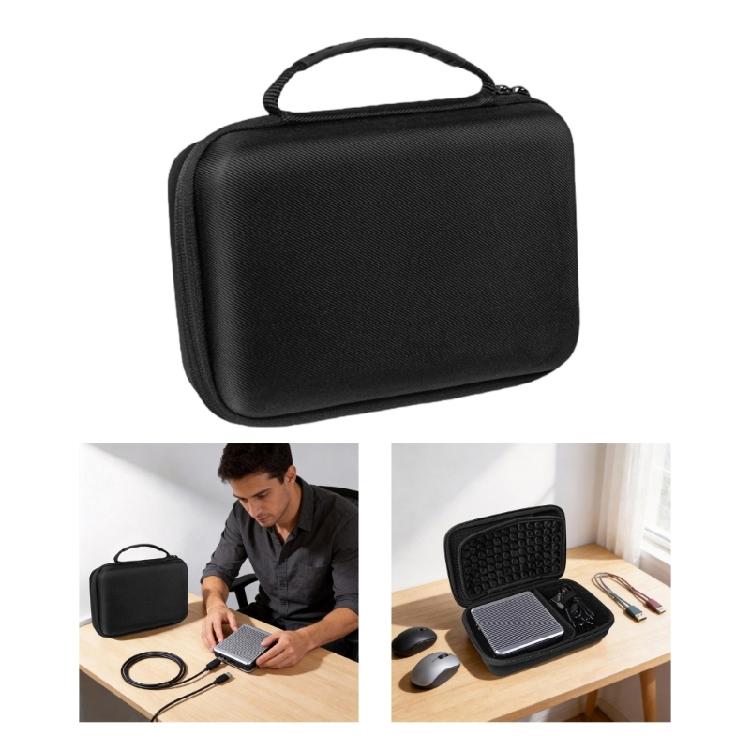 Mini ITX PC Computer Host Carrying Pouch With Water Resistant Exterior And Spacious Interior