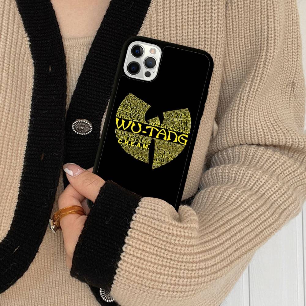 Band W-wu Classic T-tang PC+TPU Protective Phone Case For IPhone 17 16 Pro Max 15 Plus 14 13 12 11 Cover
