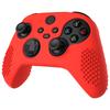eXtremeRate PlayVital 3D Studded Xbox Series Controller Silicone Cover Skin with 6 Black Thumb Grip Soft Rubber Case Protector for Xbox Core Wireless