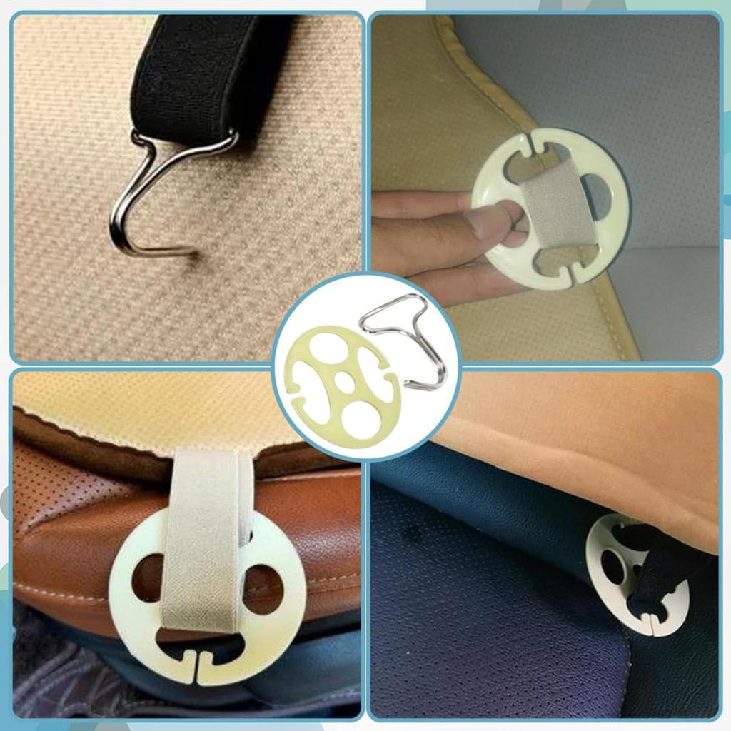 Car Seat Cover Mounting Hooks, Car Seat Cover Hooks | Car Seat Cover Holder
