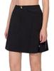 [Little Donkey Andy] Women's Golf Skirt, Sweat-wicking, Quick-drying, UV Protection, Tennis Skirt, Black, Size M