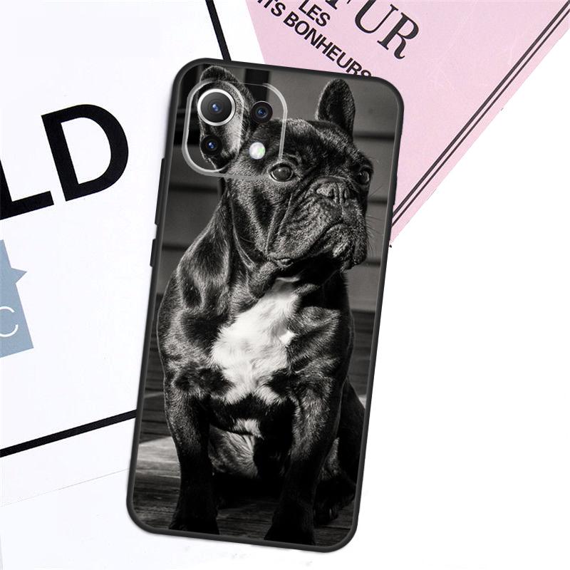 French Bulldog Dog Case For Xiaomi 13T Pro 13 14 Ultra 12T 11T 12 Lite POCO X6 Pro X3 X4 X5 F3 M5s M6 F5 Cover